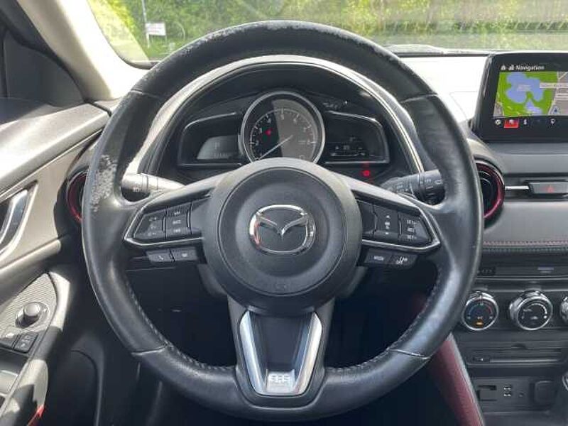 Mazda CX-3 Sport Allrad SHZ Temp LenkradHZG Navi Klimaautom ACC Notbremsass. Verkehrszeiche